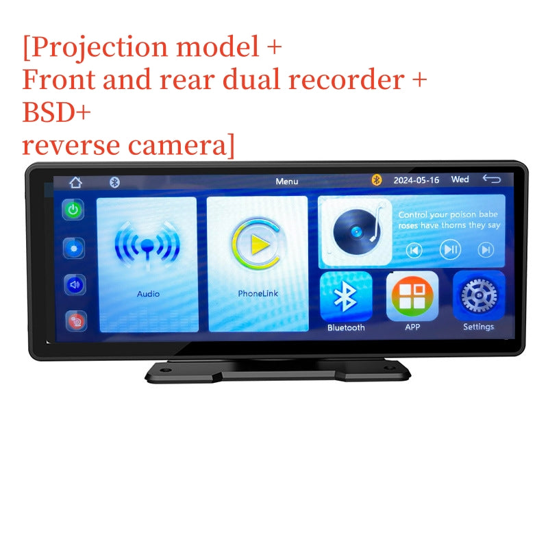 CarPlay GPS w/ Reverse Screen & Dashcam